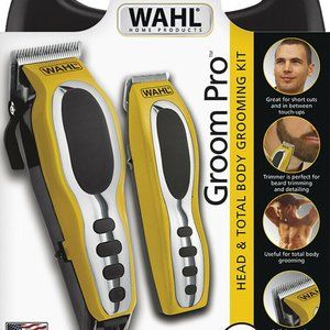 Wahl Groom Pro Head & Total Body Grooming Kit NEW